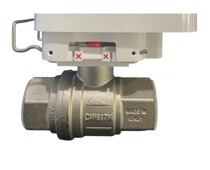 Беспроводной кран с дистанционным управлением Ajax WaterStop Jeweller 1/2" White (Белый)