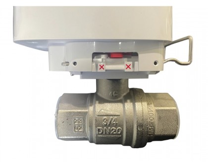 Беспроводной кран с дистанционным управлением Ajax WaterStop Jeweller 1/2" White (Белый)