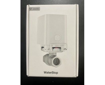 Беспроводной кран с дистанционным управлением Ajax WaterStop Jeweller 1/2" White (Белый)