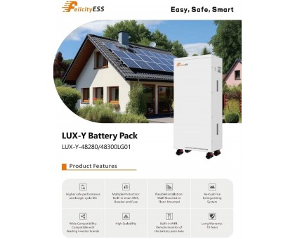 Аккумулятор LiFePO4 FelicityESS LUX-Y-48300LG01 48V 300Ah 15 кВт.ч
