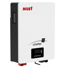 Аккумуляторная батарея Must LiFePO4 25.6V 200Ah 24V