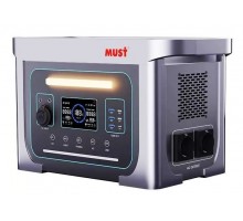 Зарядная станция Must EM181-EM1024S LiFePO4 LCD 1000W