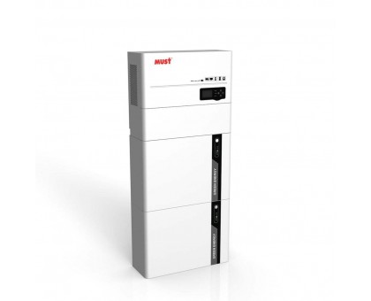 Система хранения энергии MUST HBP-55482ES 5,5KW+2 шт АКБ LiFePo4 51.2V DC 100Ah 