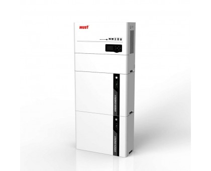 Система хранения энергии MUST HBP-55482ES 5,5KW+2 шт АКБ LiFePo4 51.2V DC 100Ah 