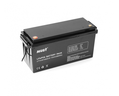 Аккумуляторная батарея Must LiFePO4 LP15-24100 25.6V 100Ah