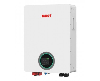 Батарея ﻿аккумуляторная Must LiFePO4 51.2V 100Ah 48V