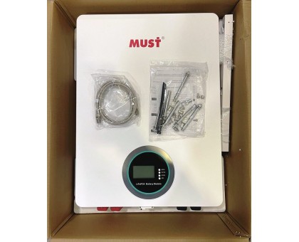 Батарея ﻿аккумуляторная Must LiFePO4 51.2V 100Ah 48V