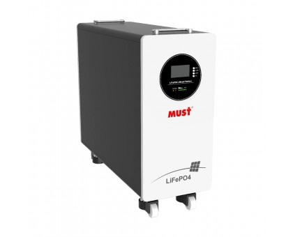 Аккумуляторная батарея Must LiFePO4 LP21-48300 51.2V 300Ah 15,36KWh WI-FI