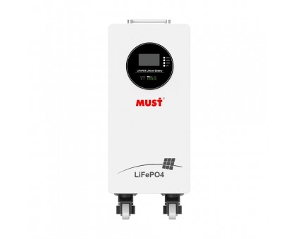 Аккумуляторная батарея Must LiFePO4 LP21-48300 51.2V 300Ah 15,36KWh WI-FI
