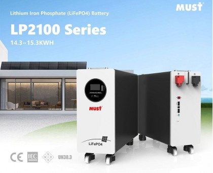 Аккумулятор Must LiFePO4 LP21-48300 51.2V 300Ah