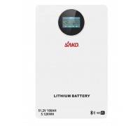 Аккумулятор LiFePo4 SAKO Li-SUN SK-51.2V 100AH ​​Wi-Fi
