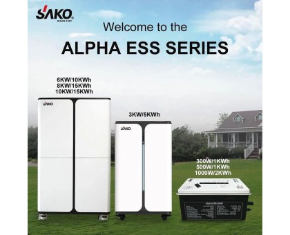 Зарядная станция All-in-one Sako Alpha ESS 6kW/10kWh