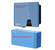 Комплект ﻿Solplanet гибридный инвертор ASW600 6K-S-G2 6KW-48V + АКБ Solplanet ASW5120-LB-G3