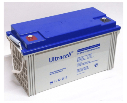 Аккумулятор гелевый Ultracell UCG120-12 GEL 12V 120 Ah (UCG120-12)