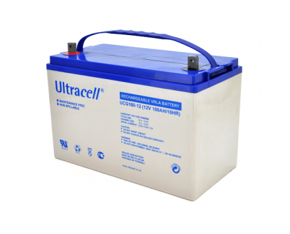 Аккумулятор гелевый Ultracell UCG100-12 GEL 12V 100 Ah (UCG100-12)