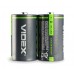 Батарейка щелочная Videx LR20/D SHRINK (2 шт)