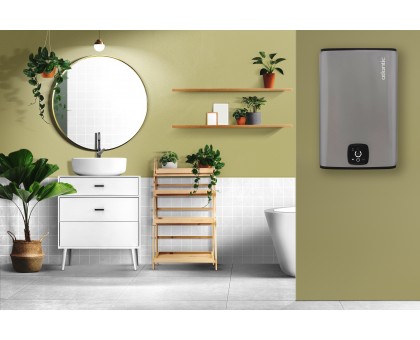 Водонагреватель Atlantic Steatite Cube WI-FI ES-VM 75 S4 C2 WD (2400W) silver