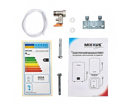 Бойлер MIXXUS EWH-1215 SMALL UNDER Под мойку 15 л мокрый Тен 1,5 кВт (WH0605)
