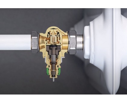 Клапан кутовий Danfoss Dynamic Valve RA-DV 15 1/2"-1/2" (013G7713)