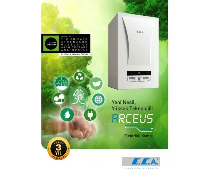 Электрический котел двухконтурный ЕСА ARCEUS EK-MT 12 кВт 220V/380V 