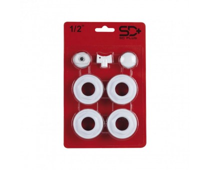 Комплект футорок радиатора SD Plus 1/2"х1" SD11115