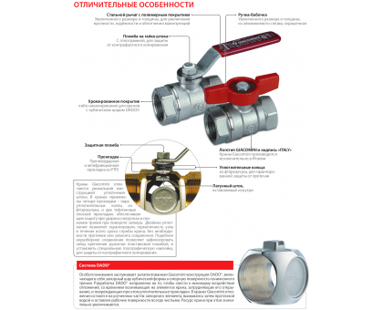 Шаровой кран GIACOMINI R859 Н/В 1/2" (R859X023)