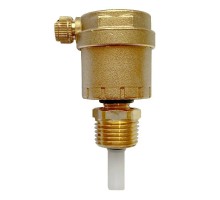 Автоматический воздухоотводчик с запорным клапаном GIACOMINI R88I 1/2" (R88IY003)
