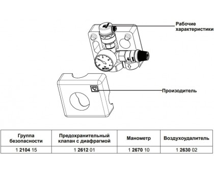 Группа безопасности HERZ PN 3 G1 (1210415)