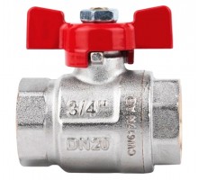 Кран ﻿шаровый ICMA 3/4" ВВ PN40 №349 (87349AE11)