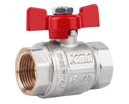 Кульовий кран ICMA 1" ВВ PN40 №349 (87349AF11)