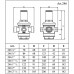 Редуктор давления ICMA 1/2" ВВ 246 (91246AD05) 
