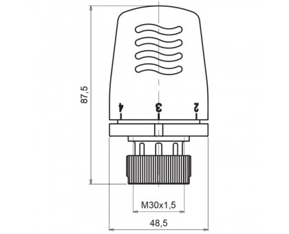 Термоголовка ICMA M30x1,5 №1101