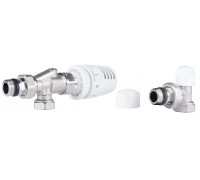 Термостатичний комплект осьовий з антипротіканням ICMA 1/2" № KIT 1100+878-940+805-940