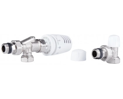 Термостатичний комплект осьовий з антипротіканням ICMA 1/2" № KIT 1100+878-940+805-940