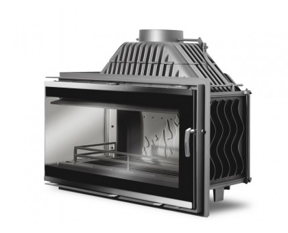 Каминная топка KAWMET W16 с левым боковым стеклом без рамы (14.7 kW)