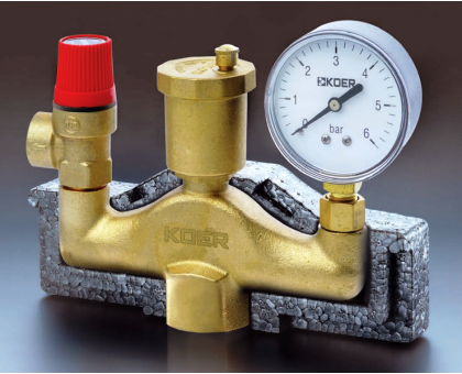 Группа безопасности в термоизоляционном кожухе KOER KR.105PT (KR2753)
