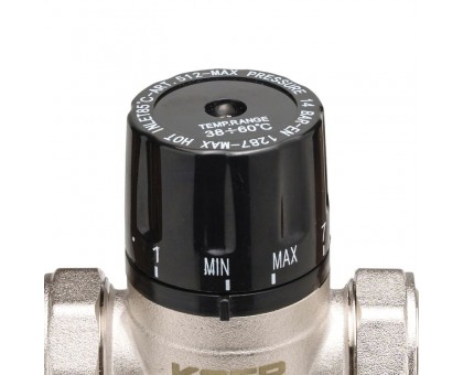 KOER KR.1258-3/4'' KR6480 клапан змішувальний термостатичний триходовий