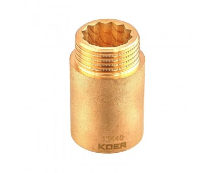 Подовжувач Koer KF.E10-40.WN Ø 1" L 40 мм (KR5673) 