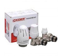 Термостатический комплект угловой KOER SET-11 1/2”