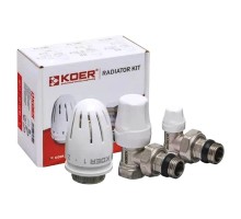 Термостатический комплект угловой KOER SET-11 1/2”