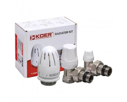 Термостатический комплект угловой KOER SET-11 1/2”