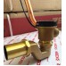 Латунный сифон для ванны Koer BD-02-01 с переливом, полуавтомат (KR5195)