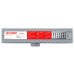 Душевой трап KOER FD35-70×800 (KR3280) из нержавеющей стали с комбинированным затвором 