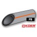 Труба полипропиленовая базальт KOER PPR PN20 25×4,2 мм
