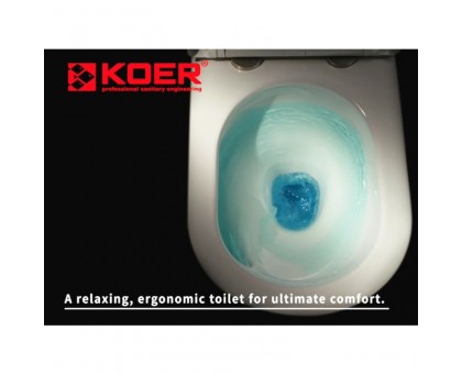 Унитаз компакт эргономичный KOER TT-0202-T3 KR5614 