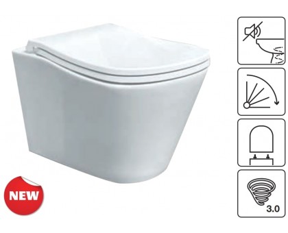 Унитаз подвесной для инсталляций KOER TT-0102-T3 KR5616