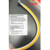Газовый шланг белый ZERIХ ПВХ ZHG-01-FF1/2"-050 1/2" ГГ 50 см (ZX6156) 