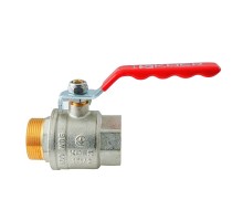 Кран кульовий KOER EXTREME KE.215-40 1 1/2" FM З/В ГШМ (KR5754) ручка важіль червона