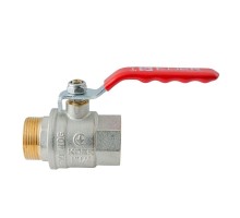Кран кульовий KOER EXTREME KE.215-32 1 1/4" FM З/В ГШМ (KR5753) ручка важіль червона