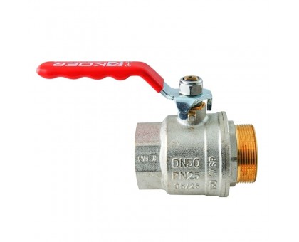 Кран кульовий KOER EXTREME KE.215-32 1 1/4" FM З/В ГШМ (KR5753) ручка важіль червона